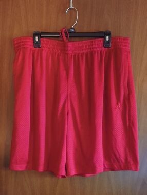 ATHLETECH Men's Red Mesh Shorts Size XL